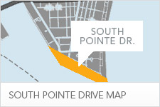 Miami Beach | South Pointe Drive Map